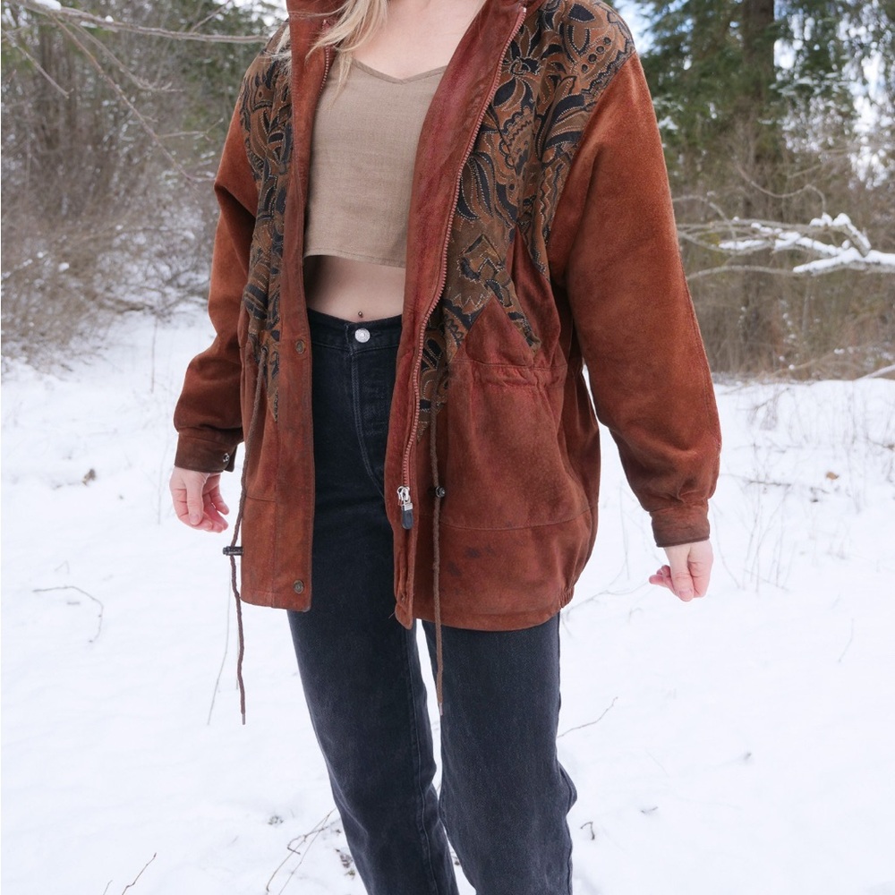 Incredible Vintage Leather Jacket